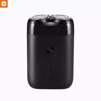 Электробритва Xiaomi Mijia S100 IPX7 Водонепроницаемая мужская бритва с двойной плавающей бритвенной головкой для сухого и влажного бритья