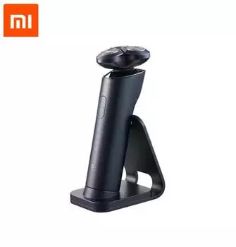 Электробритва XIAOMI MIJIA S700, мужская портативная электробритва, керамическое лезвие, бритва, IPX7, моющийся триммер для бороды, трехскоростной чёрный