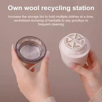 Электробритва Yousheng с цифровым дисплеем, 6-лепестковыми лезвиями, тип C, перезаряжаемая, портативная, ручная, для удаления ворса и шерсти с одежды