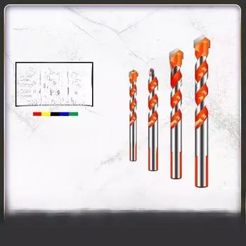 «Электродрель для бетона, цемента, стен, плитки, мрамора, стекла, нержавеющей стали, гранита - King Triangle Drill»