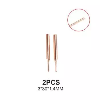 Электроды сварочного стержня меди глинозема игл игл точечной сварки для точечного сварщика 3*30*1.4mm