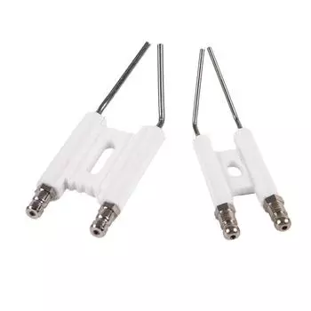 Электроды зажигания для масляной горелки Керамический электрод Керамический двойной штифт зажигания as the picture