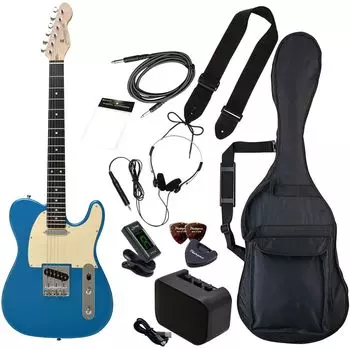 Электрогитара PhotoGenic Beginner Beginner Set TL Type Lake Placid Blue гаечный ключ TL-180/LPB [Мягкий чехол/щиток/мини