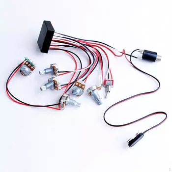 Электрогитара предусилитель схема замена металлическая проводка бас эквалайзер для путешествий