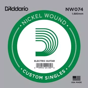 Электрогитара Rose Strings Nickel NW074 Набор из 5 D Addario .074 []