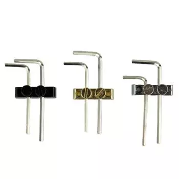 Электрогитара Тремоло Головка грифа Установленный ключ Шестигранный ключ Держатель Инструменты Части золотой