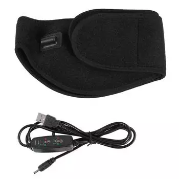 Электрогрелка для лица с таймером и 3 температурными режимами USB электрическая накладка на челюсть для височно-нижнечелюстного сустава зубы оральный диск