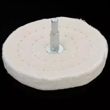 Электроинструмент-4 дюйма, 100 мм, тканевая полировальная накладка на колесо швабры для полировки электрической/аккумуляторной дрели