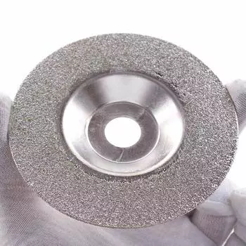 Электроинструмент-4-дюймовый 100-миллиметровый алмазный шлифовальный круг с покрытием, 60-зернистый каменный инструмент для шлифовального станка