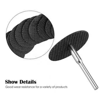 Электроинструмент-50 шт., 32 мм оправка, армированная стекловолокном, отрезное колесо, набор вращающихся дисков, пила