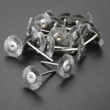 Электроинструмент-60 шт./компл. проволочные щетки, колесо, электрическая полировка, деревообрабатывающий инструмент, хвостовик 3 мм
