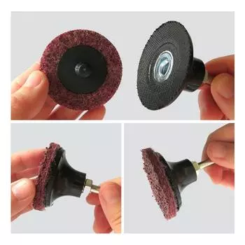 Электроинструмент-61 шт., 2 дюйма, 50 мм, тип R, роликовый замок, быстросменные диски, шлифовальная машина, шлифовальные подушечки