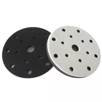 Электроинструмент-6 дюймов, 150 мм, 15 отверстий, губчатый интерфейс, качественные прокладки для защиты поверхности