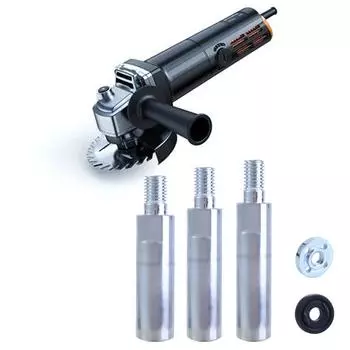 Электроинструменты Прочный шатун Аксессуары для угловой шлифовальной машины Адаптер с резьбой M10 Шлифовальное соединение 65mm M10