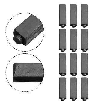 Электроинструменты Садовые инструменты Угольные щетки 12 шт. 4x5,5x17 мм Якорный двигатель Угольный фен General Electric Hair Set Brush Accessories