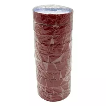 Электроизоляционная лента ASONE красная 10 рулонов /3-9929-01 красный