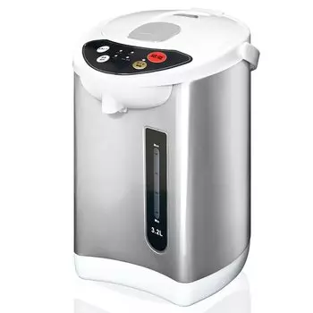 Электрокастрюля с функцией поддержания температуры, настольный электрический простой водонагреватель [FaFe], регулировка, повторное кипячение (3,2 л), горшок,