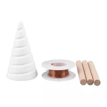 Электрокультура Садоводство Медные колья Катушка Фибоначчи Намотка приспособления для электрокультуры Садоводство Выращивание садовых растений Овощи