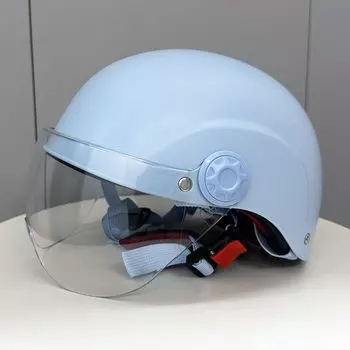 Электромобильный шлем, новый национальный стандарт, мужской и женский шлем, летняя защита от солнца для электромобиля, полушлем на все времена года Sunscreen long lenses