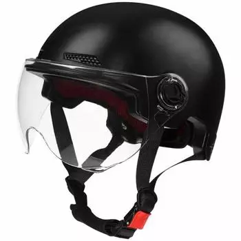 Электромобильный шлем, женский и мужской защитный шлем, всесезонный солнцезащитный шлем, летний мотоциклетный полушлем