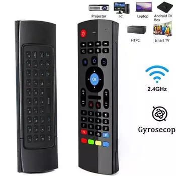 Электроника Смарт ТВ Замена Пульт дистанционного управления Пульт дистанционного управления телевизором Беспроводная клавиатура Дистанционное управление чёрный