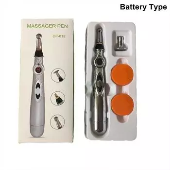 Электронная акупунктурная ручка Меридиан Энергетическая Акупунктурная Массажная Ручка В Коробке Массажная Ручка для Циркуляции Энергии Физиотерапия