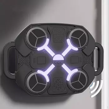 Электронная боксерская машина с музыкальной целью для фитнес-практики тхэквондо Black