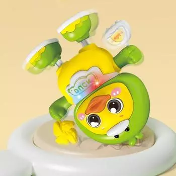 Электронная игрушка Shake The Body Duck Pet Lights and Sounds Duck Walking Dance Moving Doll для детей Style 4