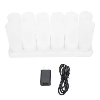 Электронная имитация беспламенного светодиодного свечного светильника для украшения дня рождения и свадьбы