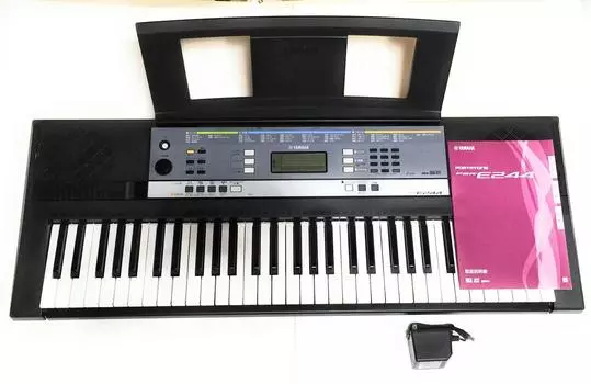 Электронная клавиатура YAMAHA PORTATONE PSR-E244 чёрный