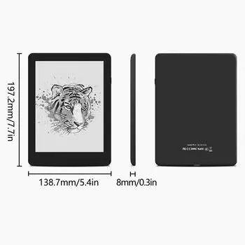 Электронная книга E-ink 6-дюймовая электронная книга 1 ГБ + 32 ГБ Android 8.1 Цифровой бумажный блокнот Поддержка Wi-Fi и BT чёрный
