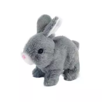 Электронная мягкая игрушка-животное, кукла, детское украшение, кровать, стул, милое плюшевое украшение, дети, интересные для подарков белый