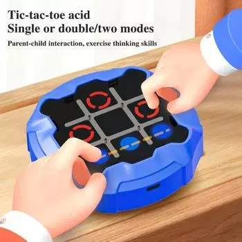 Электронная настольная игра Yousheng 3-в-1, портативная головоломка, дорожная игра, портативная игровая консоль, игрушка для детей и взрослых, игровой автомат для развития памяти жёлтый