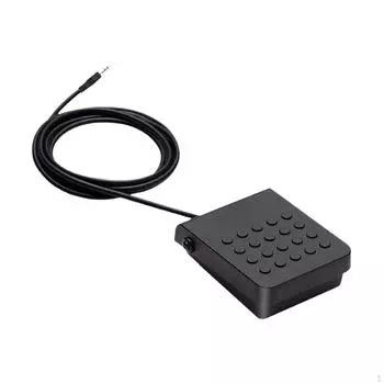 Электронная пианино педаль сустейн нескользящая универсальная прочная компактная профессиональная клавиатура 3.5mm Jack