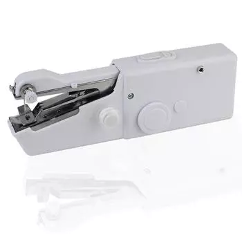 Электронная швейная машина, быстрая вышивка, рукоделие, простые швейные инструменты, мини-ручная швейная машина, портативная бытовая белый