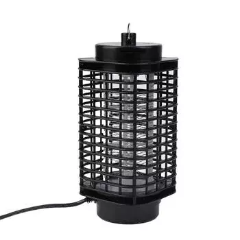 Электронная Убийца Комаров Лампа УФ-Лампа Pocatalyst Мухи Жуки Убийца Насекомых Ловушка Для Комаров Для Внутреннего Уличного Сада чёрный