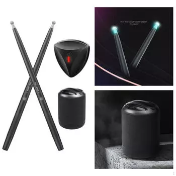 Электронная ударная установка Air, легкая, с барабанными палочками 2 Pedal