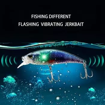 Электронно-механическая приманка для ловли рыбы Minnow Ration Тонущая жесткая приманка Аксессуары для пресноводной и морской рыбалки серый