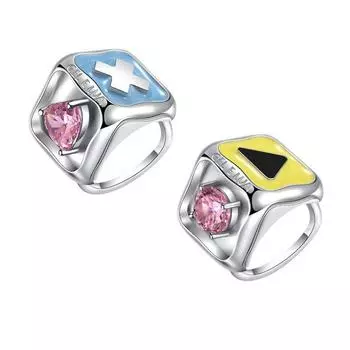 Электронное любовное письмо ниша дизайн смысл ретро кольцо в кости женское открытое кольцо A