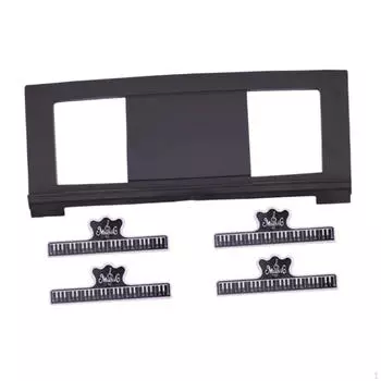 Электронное пианино, подставка для книг, чтение с 4 зажимами, клавиатура