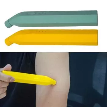 Электронное устройство для облегчения зуда при укусе, USB-аккумулятор, портативное устройство для детей и взрослых, тепловой импульсный зуд, средство для облегчения укуса, термотерапия, ручка против зуда жёлтый