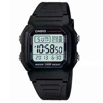 Электронные часы Casio с гравировкой канцелярские принадлежности 1 W-800H-1A