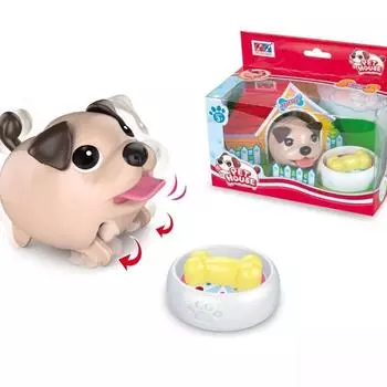 Электронные домашние животные, собаки, мультяшные животные, роботизированная детская комната, интерактивная игрушка для щенков, прогулочных игр, подарок на день рождения для детей ясельного возраста
