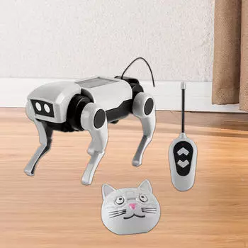 Электронные игрушки для детей и собак Электрическая механическая собака-робот Игрушка-головоломка «сделай сам» Щенок
