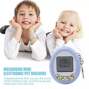 Электронные игрушки для домашних животных ностальгические винтажные игрушки для домашних животных 90-х годов забавная игровая машина подарок для детей детский день рождения фиолетовый
