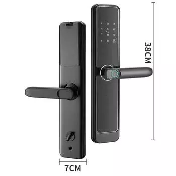 Электронные интеллектуальные замки для безопасности дома — с поддержкой отпечатков пальцев и пароля Yichen model, direct current, fingerprint