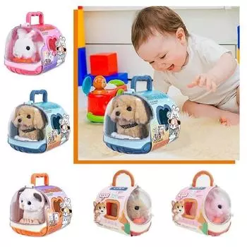 Электронные компоненты, игрушка для лающей собаки, высококачественные плюшевые подарки, обучающие игрушки-симуляторы, игрушки для щенка