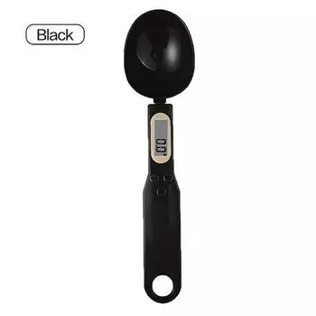 Электронные кухонные весы 500 г 0,1 г ЖК-дисплей Цифровая ложка для измерения веса Цифровая ложка-весы Кухонный инструмент белый