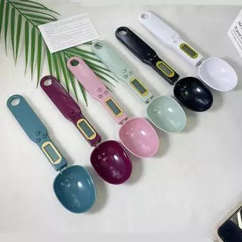 Электронные кухонные весы для взвешивания ручные весы для ингредиентов 500 г 0,1 г весы для взвешивания корма для собак бытовые весы-ложки белый