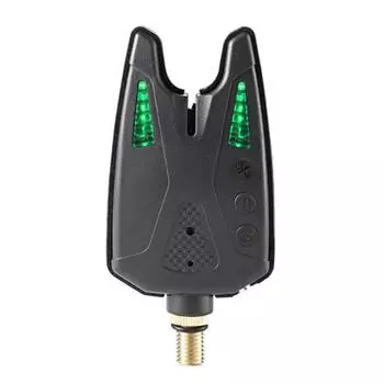 Электронные оповещения о поклевке рыбы Светодиодный рыболовный сигнализатор ABS Индикатор поклевки рыбы красный